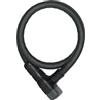 ABUS Blocca Cavo corazzato Steel-O-Flex Microflex 6615K - con Supporto SCMU - blocca Cavo in Cavo d'Acciaio con Armatura in Manicotti d'Acciaio - Livello di Sicurezza 5