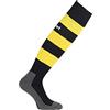 uhlsport Team PRO Essential Stripe Socken, Calze da Uomo, Nero/Rosso, 28-32