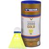 Victor Shuttle 2000 - Volani di Nylon, Set da 3, Colore: Giallo, Giallo (Giallo), M
