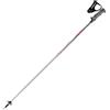 LEKI Sports, Bastoncini da Sci. Unisex Adulto, Grigio Chiaro, Nero, Bianco, Rosso, 135