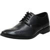 Clarks Stanford Limit, Scarpe Stringate Derby Uomo, Nero (Black Leather Black Leather), 46 EU