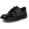 Kickers Kick Lo Core, Scarpe Stringate Basse Derby Donna, Nero (Black), 41 EU