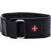 Harbinger 243 - Cintura Resistente in Nylon per Sollevamento Pesi, Altezza 10 cm, Nero (Nero), M