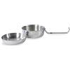 Tatonka Uni Scout Set 0,6 L pentola, Trasparente, Ø 14,5 x 6 cm