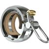 Knog Campanello Bici Oi Luxe nero/grigio Diametro S | 22,2mm 2021