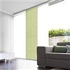 madecostore - Pannello giapponese, in paglia intrecciata, 45 x 260 cm, colore: Verde felce