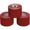 ALPIDEX Nastro Kinesiologico Tanti Colori 1/3/ 6/12 Rotoli 5 m x 5,0 cm E-Book Esempi Applicazione Tape Kinesiologico Muscolare Cerotto, Quantità:3 rotolo