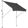 Outsunny Tenda da Sole da Esterno a Rullo con Manovella, Altezza e Angolazione Regolabile, 200x150cm|Aosom