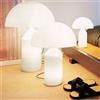 Oluce Atollo 235 lampada da tavolo vetro H. 70