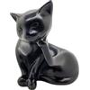 VIE Naturals-Statuetta in Resina, Motivo: Gatto, Multicolore, Taglia Unica