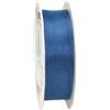 PRÄSENT C.E. Pattberg Präsent 4-Seasons - Nastro in organza rinforzato, 25 mm x 25 m, colore: azzurro