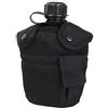 Mil-Tec Miltec - Borraccia militare USA con custodia, nero