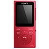 Sony NW-E394L - Lettore Musicale Walkman 8 GB con Display 1,77, "Drag & drop", ClearAudio+, PCM, AAC, WMA e MP3 (Rosso)