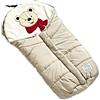 Keephen Marsupio Sacco a Pelo Universale Adatto Per l'inverno Caldo Ottomani Seggiolino Per Auto Bambino Caldo Cuscino Comfort
