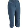 Lafuma - Access Knee Pants W - Pantaloni a Tre Quarti Donna - Materiale Leggero - Escursionismo, Trekking, Uso Quotidiano - Blu