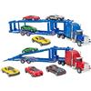 GLOBO 39737 CAMION BISARCA CON 4 VEICOLI DIE CAST