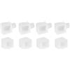 Kit Connettori foro Laterale e Tappi per Neon FLEX 12x12