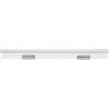 Clips per fissaggio LED Neon Flex 12x12 - 5pz Colore Alluminio Satinato