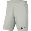 NIKE PANTALONCINO CALCIO PARK 3 UOMO GRIGIO [0218519]