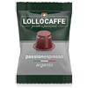 LOLLO CAFFÈ N.300 CAPSULE LOLLO CAFFÈ PASSIONE ESPRESSO MISCELA ARGENTO COMPATIBILI CON M...