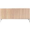 HORM madia a 5 ante LEON su base Minimal Design L 240 cm - HL244I+IB82BB