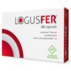 LOGUS PHARMA Logusfer Integratore Ferro e Acido Folico 20 Capsule