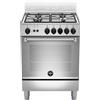 LAGERMANIA Bertazzoni La Germania Americana AMN654GXV cucina Piano cottura Gas Acciaio inossidabile A+