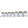 BGS 9109 | Serie di bussole, poligonali | 12,5 mm (1/2) | 20 - 32 mm | 7 pz.