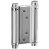 Metafranc Meister 311356 - Cardine per porta apribile nei due sensi, in acciaio INOX spazzolato, 100 mm
