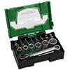 HiKOKI Set di punte da 24 pezzi - Versatile set di punte per cacciaviti per lavori di precisione - Torx, PH, PZ, SL - Cassetta di punte ideale per gli appassionati di bricolage e per i professionisti