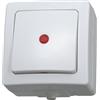 Kopp 566602003 - Interruttore a tenuta stagna, colore: Bianco