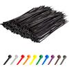 Gocableties - Fascette per Cavi in Nylon 200 mm x 4,8 mm 1000 Pezzi nere | Fascette in nylon resistenti e autobloccanti - Nere, per casa, ufficio, garage e fai da te