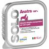 DRN Solo alimento monoproteico cane e gatto 100 gr - Anatra - Confezione da 6 pezzi - Umido Monoproteico Cane - SPEDIZIONE GRATIS 1° ORDINE + scegli lo sconto BZR5 / BZR20