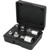 BRILLIANT TOOLS BT024006 Set di adattatori, 6 pz, 1/4 + 3/8 + 1/2 + 3/4 [Powered by KS TOOLS]