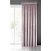 Eurofirany PIERRE Tenda in Velluto con Fettuccia Arricciatenda - 1 Pz. Tenda Termica Isolante in Velluto, Opaca, Oscurante, Per cameretta, Soggiorno, 140x300 cm, Rosa Cipria