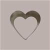 MARTELLATO 1 Pz Stampo Acciaio Inox Forma Cuore Fascia per Semifreddo Torta Gelato Dm10H4 cm