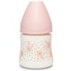 SUAVINEX EXCLUSIVAS RIMAR SL HYGGE Biberon Tettarella rotonda flusso lento 150ml (coniglio pois rosa) Suavinex