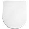 Gala Marina - Sedile marino con caduta ammortizzata per WC bianco, 45 x 6 x 38 cm