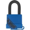 ABUS Lucchetto in Ottone Aqua Safe 70IB/35 - Impermeabile e Resistente alle Intemperie - Arco in Acciaio Inossidabile - Rivestimento in Plastica - Livello di Sicurezza ABUS 4