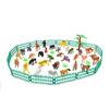 JAMARA 460479 - Set di Giochi per Animali Selvatici da 2,5, 53 Pezzi, Accessorio Ideale per Ogni Zoo, Dettagli curati, promuove Il Gioco di Ruolo e la Fantasia, Altezza: 30-95 mm