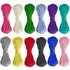 Ewparts Fili per Braccialetti 2mm Cordino di Nylon Corda 240 Metri 12 Colorati Fili Cordoncino di Nylon Rattail Corda di Seta Corda di Filo per Braccialetti per Brasiliani Braccialetti Dell'amicizia