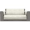 Italian Bed Linen Copridivano Antiscivolo Glamour, Panna, 2 Posti Maxi