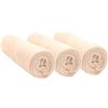 Easy Dort Set di 3 fodere per fasciatoio in cotone organico, 50 x 70/80 cm