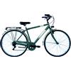 MASCIAGHI Bici per Adulti Bicicletta 28 Pollici Uomo City Bike Verde