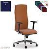 SEIPO SKY SK01 poltrona schienale alto braccioli movimento sincronizzato R4 tessuto B