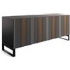 HORM madia a 4 ante CARLOS su base Minimal Design L 192 cm - CL193B3F+IB72ZZ