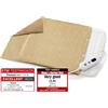 Promed HKP Cuscino Termico - Cuscino Elettrico Riscaldante - Protezione da Surriscaldamento - Spegnimento Dopo 90 Mn - XL Turbo Riscaldante da 100W - 6 Livelli di Calore - Federa Rimovibile - 46x35cm