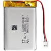 EEMB 3.7V 1800mAh 103448 Batteria ricaricabile agli ioni di litio Batteria ai polimeri con connettore JST-Fai una polarità sicura del dispositivo corrispondente con la batteria prima dell'acquisto !!!