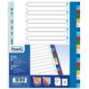 FAVORIT Divisori alfabetici 20 tacche - PP - A4 maxi - colori assortiti - Favorit (unità vendita 1 pz.)