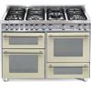 Lofra Cucina PBI126SMFET+DMFT/2AEO Avorio 120X60 - Garanzia Italia